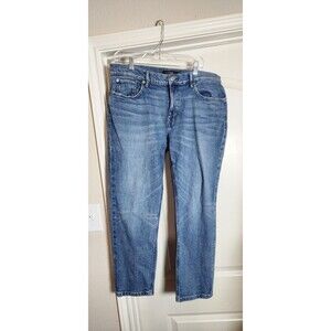 Vintage LRL Lauren Ralph Lauren Black Label Tapered Blue Denim Jeans Women's 12